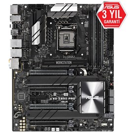 Asus WS Z390 PRO Çift M.2 U2 HDMI DP Lga1151 ATX