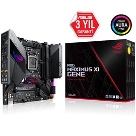 Asus ROG MAXIMUS XI GENE Z390 DDR4 Dört M.2 HDMI Wi-Fi ac Lga1151 mATX