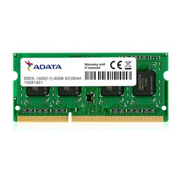 ADATA ADDS1600W4G11-S 4GB DDR3L 1600MHz CL11 SODIMM