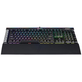 Corsair K95 RGB PLATINUM Işıklı Mekanik Cherry MX Brown Black CH-9127012-TR Gaming Q TR Klavye