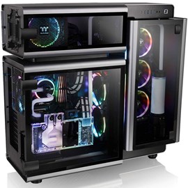 Thermaltake CA-1J9-00F9WN-00 Level 20 TG 3x Plus Fan 2xLumi Plus LED Strips Full Tower E-ATX Kasa