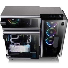 Thermaltake CA-1J9-00F9WN-00 Level 20 TG 3x Plus Fan 2xLumi Plus LED Strips Full Tower E-ATX Kasa