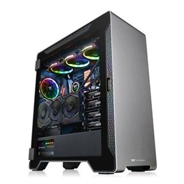 Thermaltake Premium A500 TG Space Gray Mid Tower Oyuncu Kasası CA-1L3-00M9WN-00