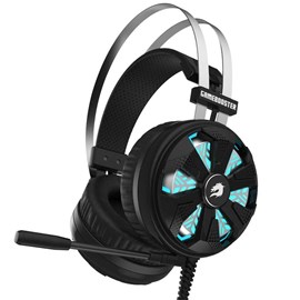 GameBooster GB-H7 Spirit Wheel Rainbow RGB LED Titreşimli 7.1 Siyah Oyuncu Kulaklığı