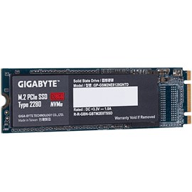 Gigabyte GP-GSM2NE8128GNTD 128GB PCIe Gen3x2 M.2 SSD 1100/500MB