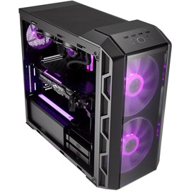 Cooler Master MasterCase H500 Temperli Cam 2x200mm RGB Led Fan Super ATX Kasa