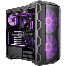 Cooler Master MasterCase H500 Temperli Cam 2x200mm RGB Led Fan Super ATX Kasa