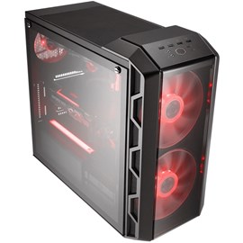 Cooler Master MasterCase H500 Temperli Cam 2x200mm RGB Led Fan Super ATX Kasa