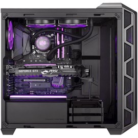 Cooler Master MasterCase H500 Temperli Cam 2x200mm RGB Led Fan Super ATX Kasa