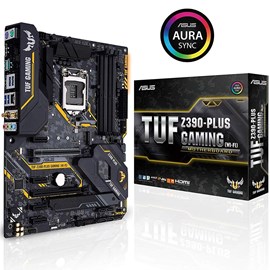 Asus TUF Z390-PLUS GAMING (WI-FI) DDR4 M.2 WiFi AC DP HDMI Lga1151 ATX