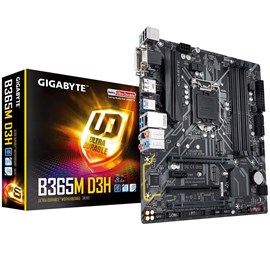 Gigabyte B365M D3H DDR4 M.2 HDMI DVI DP Lga1151 mATX