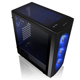 Thermaltake Versa J25 Tempered Glass RGB 120mm*3 Fanlı Siyah MidTower Oyuncu Kasası (PSU yok)