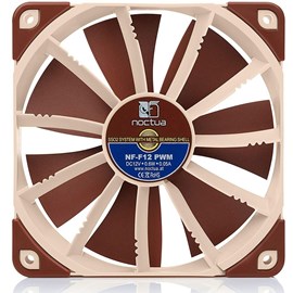 Noctua NF-F12 PWM 2'Li Paket 120mm 1500Rpm 22.4dB Kasa Fanı