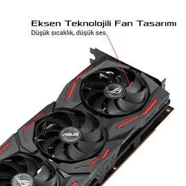 Asus ROG-STRIX-RX5700-O8G-GAMING Radeon RX 5700 OC 8GB 256Bit GDDR6 16x PCIe 4.0