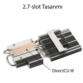 Asus TUF 3-RX5700-O8G-GAMING Radeon RX 5700 OC 8GB 256Bit GDDR6 16x PCIe 4.0