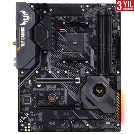 Asus TUF GAMING X570-PLUS (WI-FI) DDR4 Çift M.2 DP HDMI Wi-Fi ac Aura RGB AM4 ATX