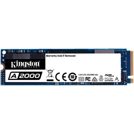 Kingston SA2000M8/500G A2000 500GB M.2 PCIe NVMe Gen3 x4 SSD 2200/2000MB
