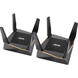 ASUS AiMesh AX6100 WiFi System (RT-AX92U 2 Pack) WiFi 6 Üç Bant Kablosuz Router AP