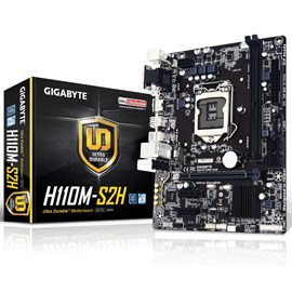 Gigabyte GA-H110M-S2H DDR4 HDMI DVI-D D-Sub 16x Lga1151 mATX
