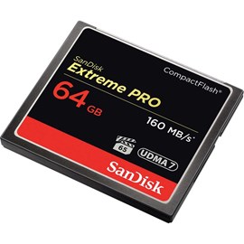 SanDisk SDCFXPS-064G-X46 Extreme PRO CompactFlash 64GB Bellek Kartı 160MB/sn