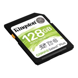 Kingston Canvas Select Plus SDS2/128GB 128 GB SDXC Class 10 UHS-I Hafıza Kartı