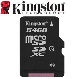 Kingston SDCX10/64GB 64GB microSDXC UHS-I Class 10 Bellek Kartı