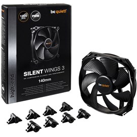 Be Quiet! BL067 SILENT WINGS 3 140mm PWM Kasa Fanı