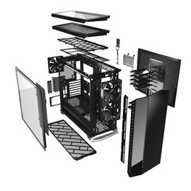 Fractal Design Vector RS Temperli Camlı Bilgisayar Kasası