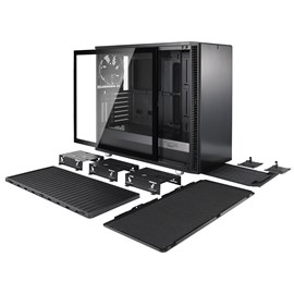 Fractal Design Define S2 Temper Camlı Siyah Oyuncu Bilgisayar Kasası