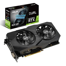 Asus DUAL-RTX2060-6G-EVO GeForce RTX 2060 EVO 6GB GDDR6 192Bit 16x