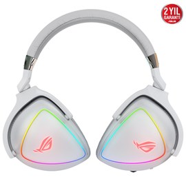 Asus ROG Delta 7.1 White ESS Quad-DAC RGB Oyuncu Kulaklığı USB-C PC MAC PS4