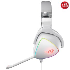 Asus ROG Delta 7.1 White ESS Quad-DAC RGB Oyuncu Kulaklığı USB-C PC MAC PS4