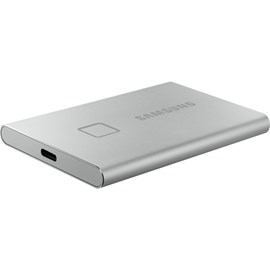 Samsung T7 Touch 500GB USB 3.2 Gen2 Taşınabilir SSD MU-PC500S/WW Gümüş