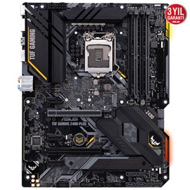 ASUS TUF GAMING Z490-PLUS 4600MHz(OC) DDR4 Soket 1200 M.2 HDMI DP ATX Anakart