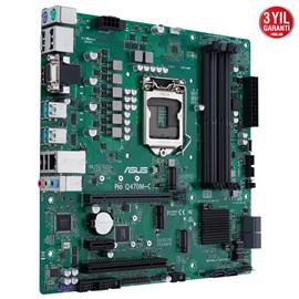 Asus Pro Q470M-C/CSM Intel Q470 2933 MHz DDR4 Soket 1200 mATX Anakart 