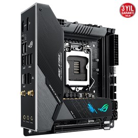 Asus ROG Strix Z490-I Gaming Intel Z490 4800 MHz (OC) DDR4 Soket 1200 Mini ITX Anakart