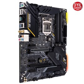 ASUS TUF GAMING Z490-PLUS WI-FI 4600MHz(OC) DDR4 Soket 1200 M.2 HDMI DP ATX Anakart