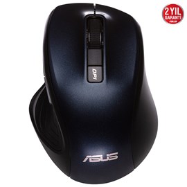 ASUS MW202 Siyah Sessiz Klik Kablosuz Mouse