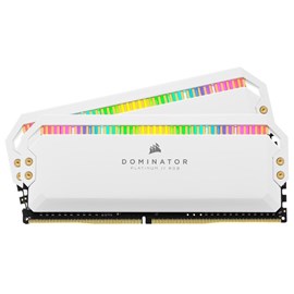 Corsair Dominator Platinum RGB CMT16GX4M2Z3200C16W 16 GB (2x8) DDR4 3200 MHz CL16 Beyaz Ram