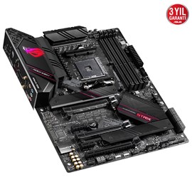 ASUS ROG STRIX B550-E GAMING 4600MHz(OC) DDR4 Soket AM4 Wi-Fi HDMI DP ATX Anakart