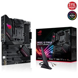 ASUS ROG STRIX B550-F GAMING (WI-FI) 4600MHz(OC) DDR4 Soket AM4 HDMI DP ATX Anakart