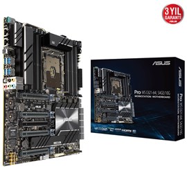 Asus Pro WS C621-64L SAGE/10G Intel C621 2933 MHz DDR4 Soket 3647 CEB Sunucu Anakartı