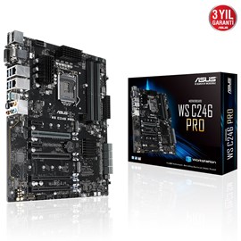 Asus WS C246 Pro Intel C246 2666 MHz DDR4 Soket 1151 ATX Sunucu Anakartı