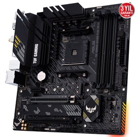 ASUS TUF GAMING B550M-PLUS (WI-FI) 4600MHz(OC) DDR4 Soket AM4 HDMI DP mATX Anakart