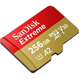 SANDISK EXTREME 256GB MICRO SD SDSQXA1-256G-GN6MN 160MB/S 