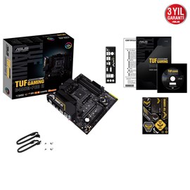 ASUS TUF GAMING B450M-PRO II 4400MHz(OC) DDR4 SOKET AM4 M.2 DP HDMI mATX Anakart