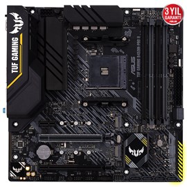 ASUS TUF GAMING B450M-PRO II 4400MHz(OC) DDR4 SOKET AM4 M.2 DP HDMI mATX Anakart