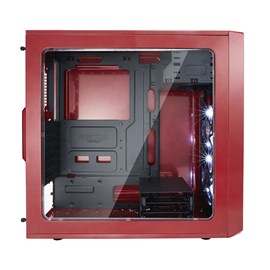 Fractal Design Focus G Kırmızı Bilgisayar Kasası (FD-CA-FOCUS-RD-W)