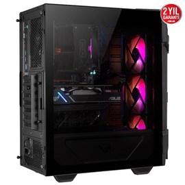 ASUS TUF GAMING GT301 RGB Tempered Glass USB 3.1 Mid Tower Kasa