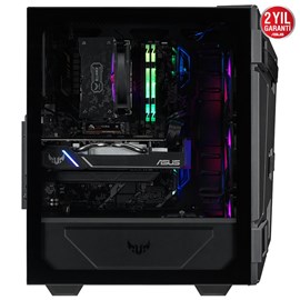 ASUS TUF GAMING GT301 RGB Tempered Glass USB 3.1 Mid Tower Kasa